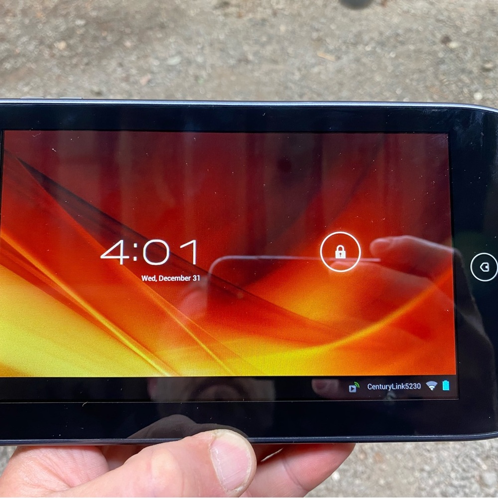 Acer Iconia 7” A100 Color Android Tablet Works Great!